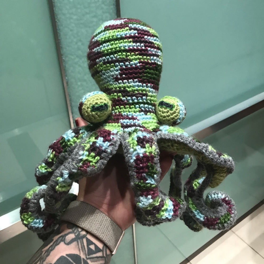 Handmade octopus - Picture 2 of 2